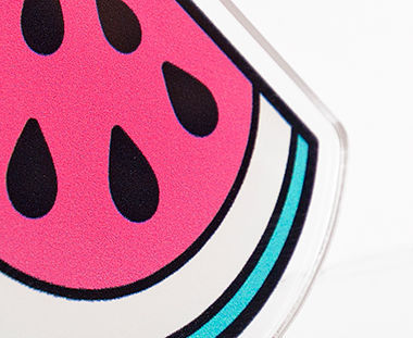 自由形アクリルキーホルダー