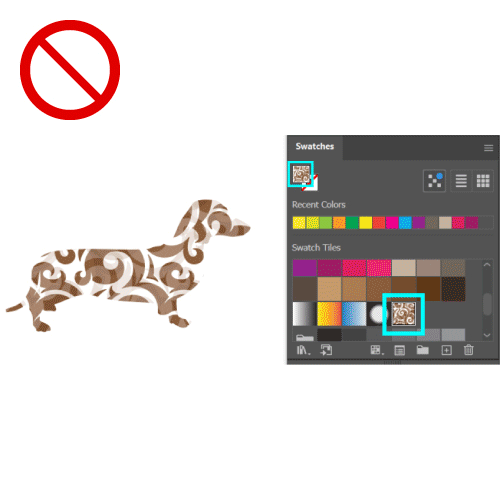 アクリル印刷データのラスタライズ設定確認