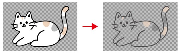 白の表現は白版で